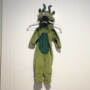 Second Step Green Dragon Costume Infant Size 12 Months